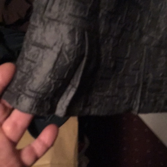 Lauren Taylor gray suit with a midi skirt slightly narrowed to the bottom, 14 - Picture 5 of 8